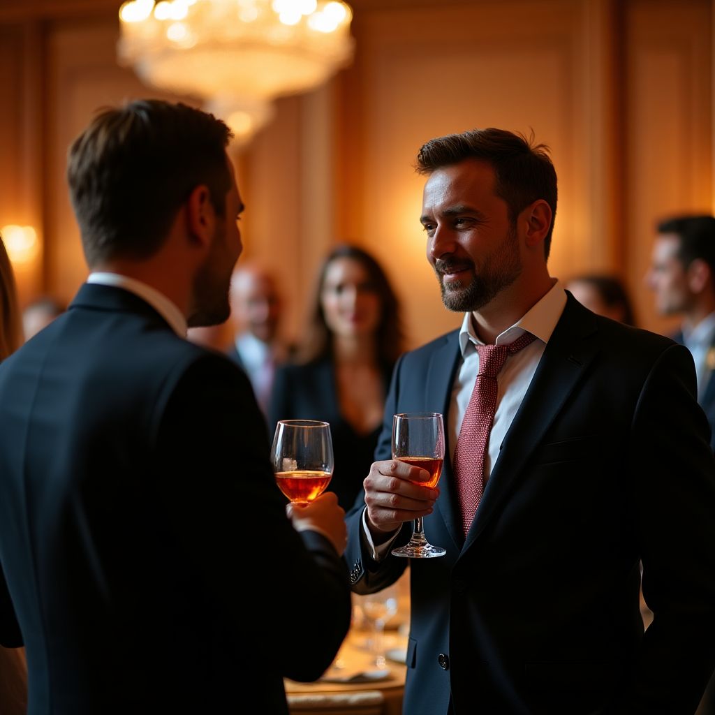 Sesión de networking para inversores